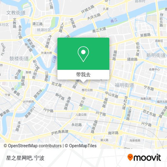 星之星网吧地图