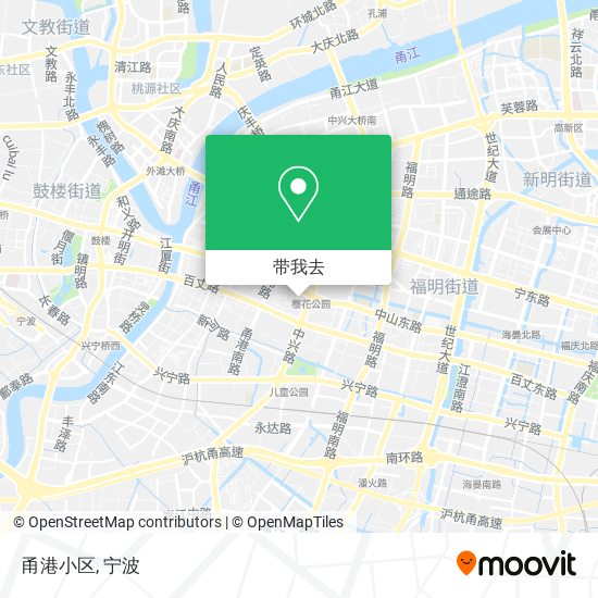 甬港小区地图