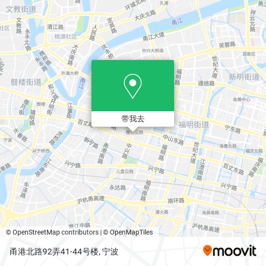 甬港北路92弄41-44号楼地图