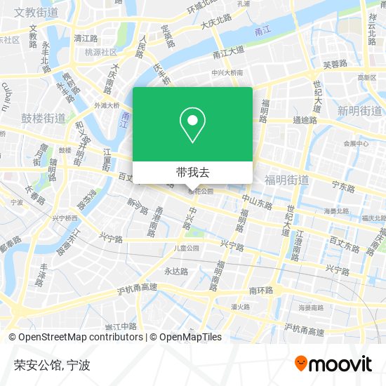 荣安公馆地图