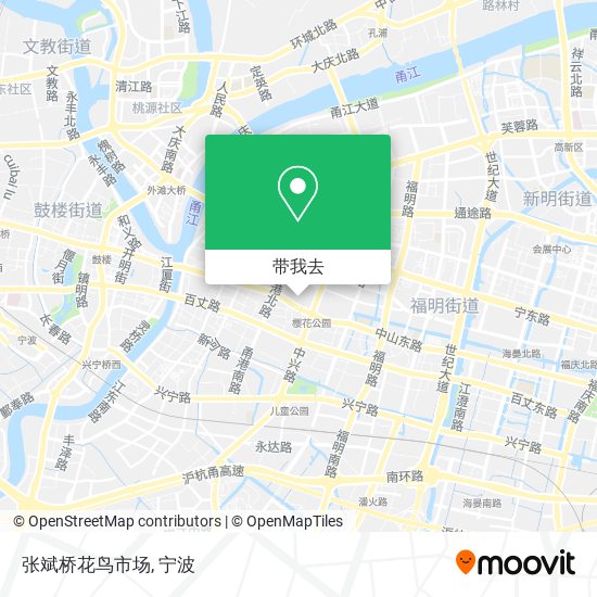 张斌桥花鸟市场地图