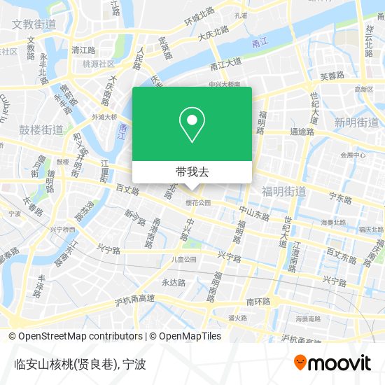 临安山核桃(贤良巷)地图