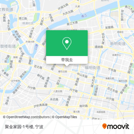 聚金家园-1号楼地图