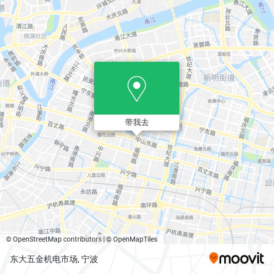 东大五金机电市场地图