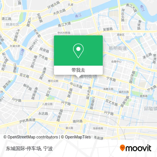 东城国际-停车场地图
