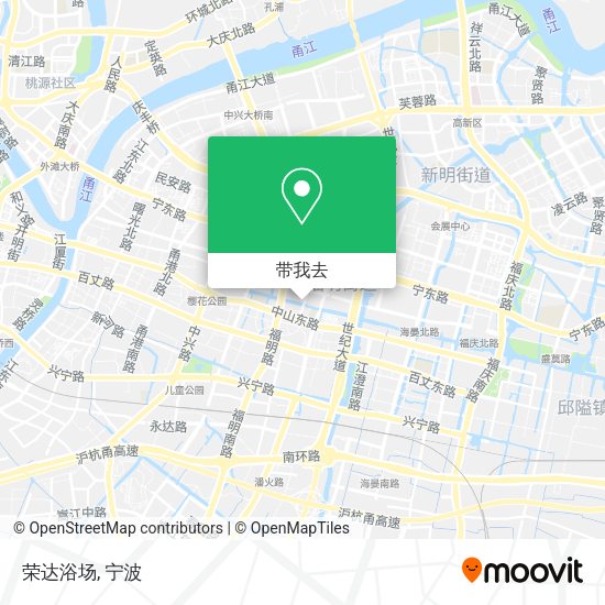 荣达浴场地图