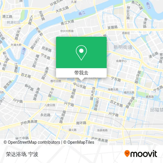 荣达浴场地图