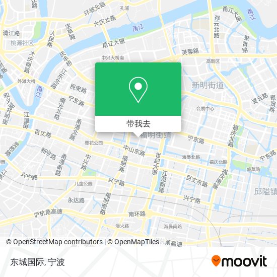 东城国际地图