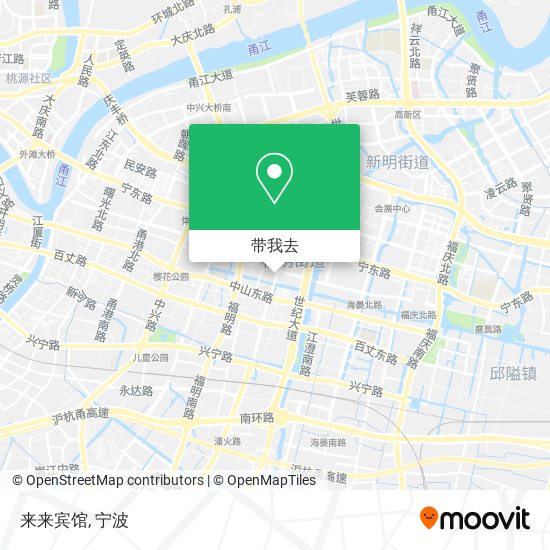 来来宾馆地图