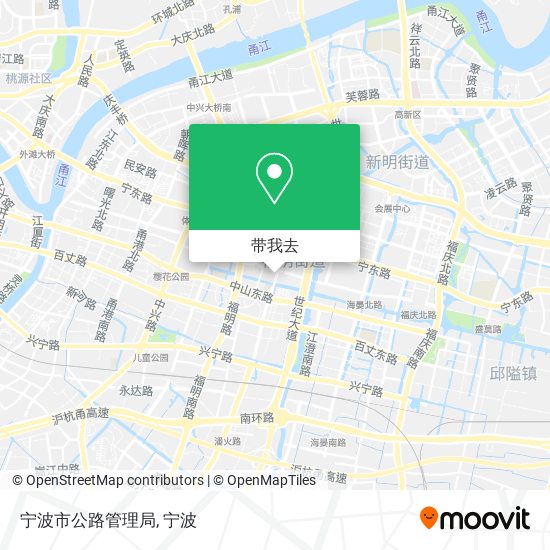 宁波市公路管理局地图