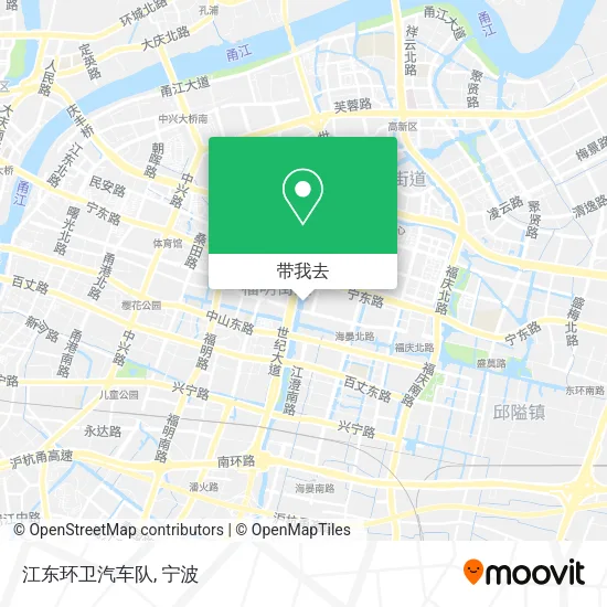 江东环卫汽车队地图