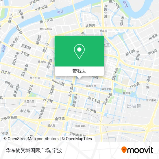 华东物资城国际广场地图