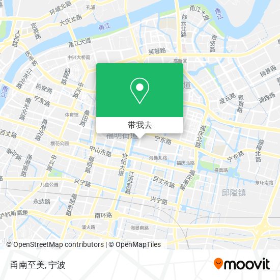 甬南至美地图