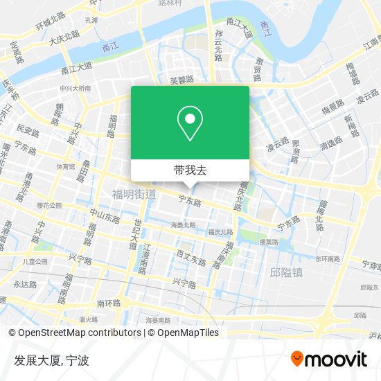 发展大厦地图