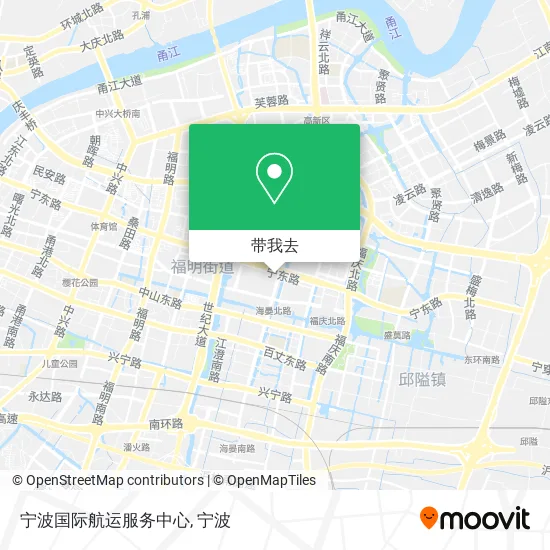 宁波国际航运服务中心地图