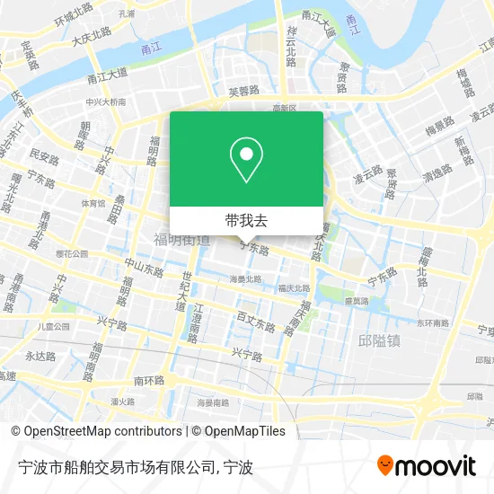 宁波市船舶交易市场有限公司地图