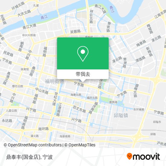 鼎泰丰(国金店)地图