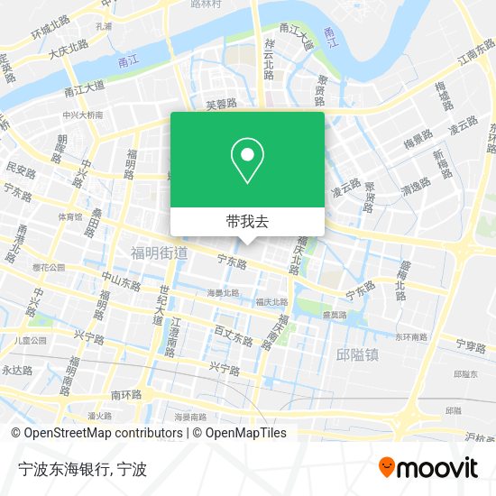 宁波东海银行地图