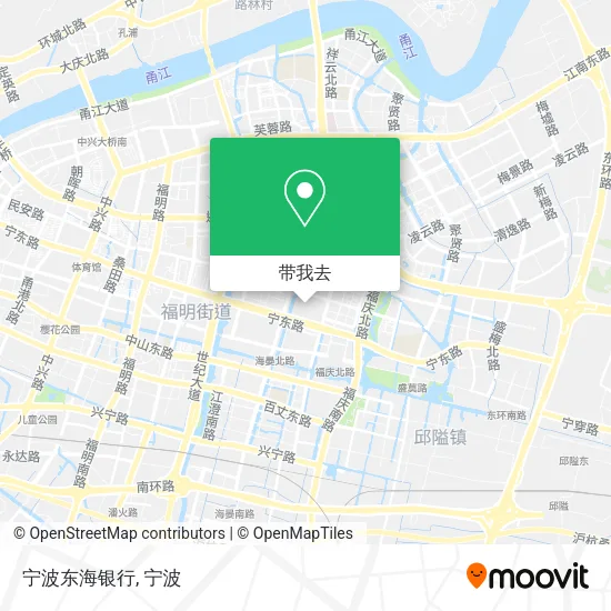 宁波东海银行地图