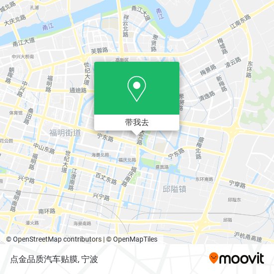 点金品质汽车贴膜地图