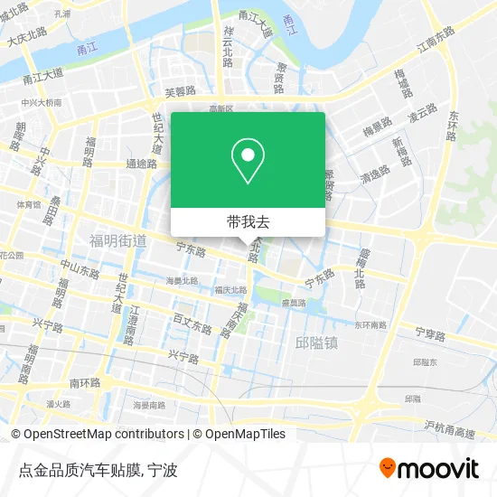 点金品质汽车贴膜地图
