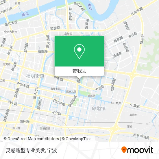 灵感造型专业美发地图