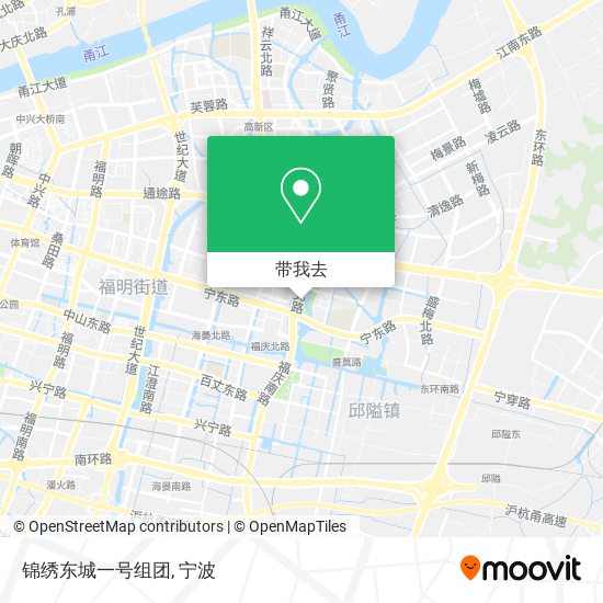 锦绣东城一号组团地图