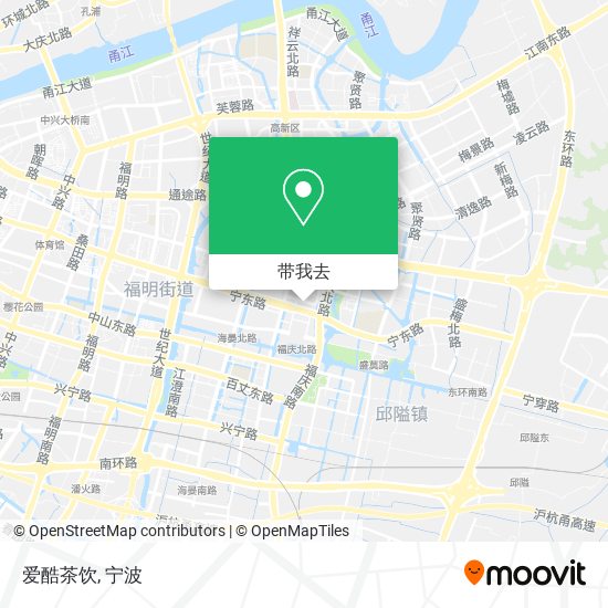 爱酷茶饮地图