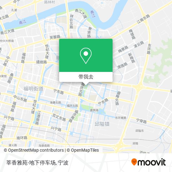 莘香雅苑-地下停车场地图