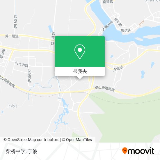 柴桥中学地图