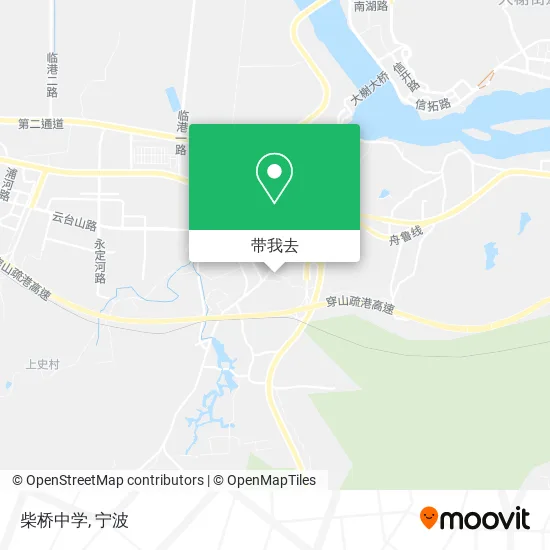 柴桥中学地图