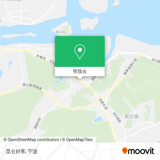 昆仑好客地图