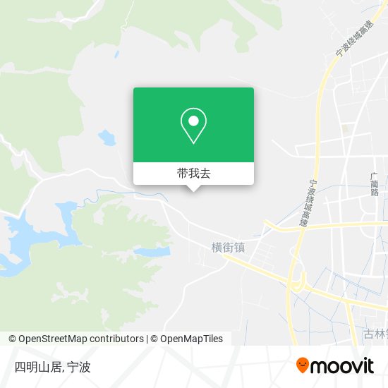 四明山居地图