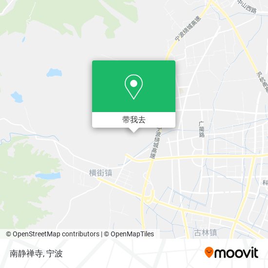 南静禅寺地图