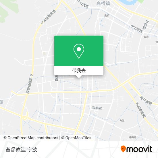 基督教堂地图