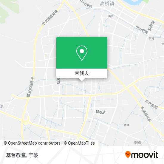 基督教堂地图