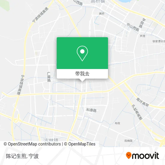 陈记生煎地图