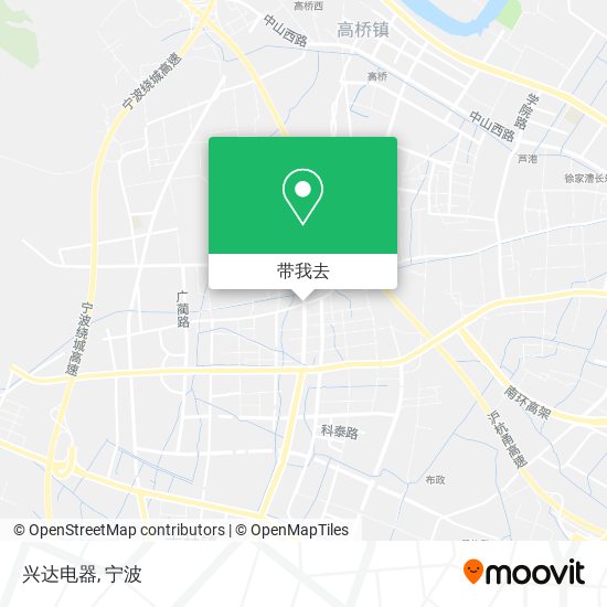 兴达电器地图