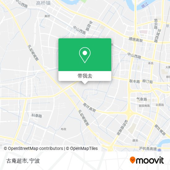 古庵超市地图