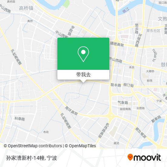 孙家漕新村-14幢地图