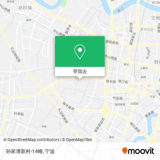 孙家漕新村-14幢地图