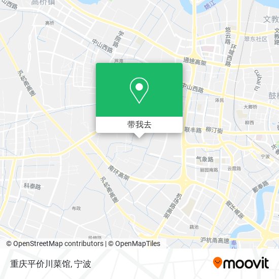 重庆平价川菜馆地图