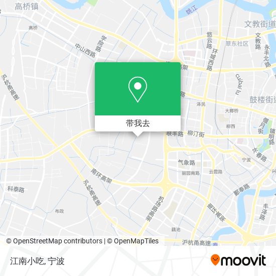 江南小吃地图