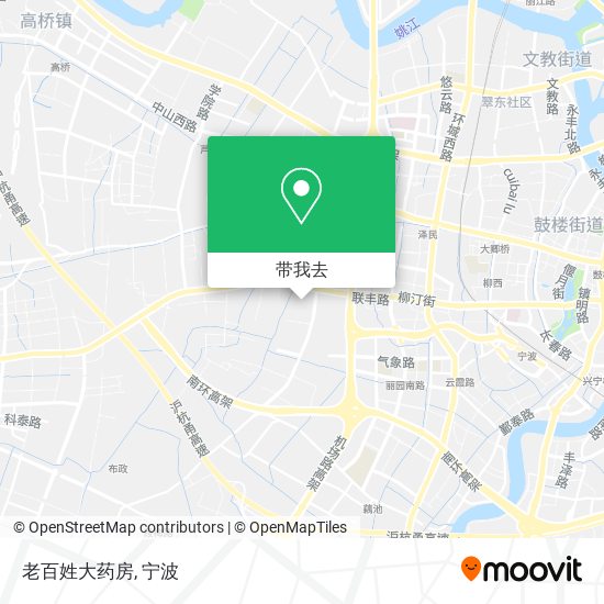 老百姓大药房地图