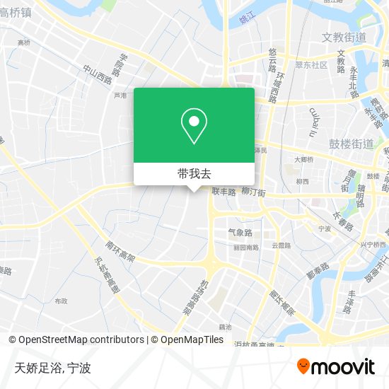 天娇足浴地图