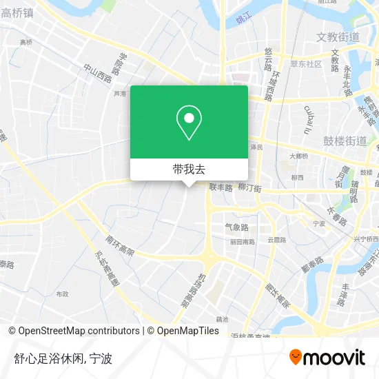 舒心足浴休闲地图
