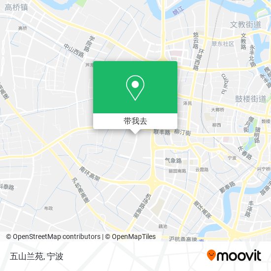 五山兰苑地图