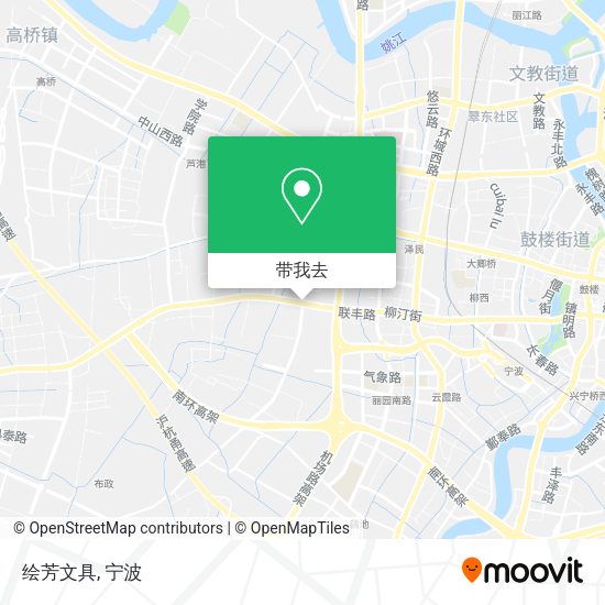 绘芳文具地图