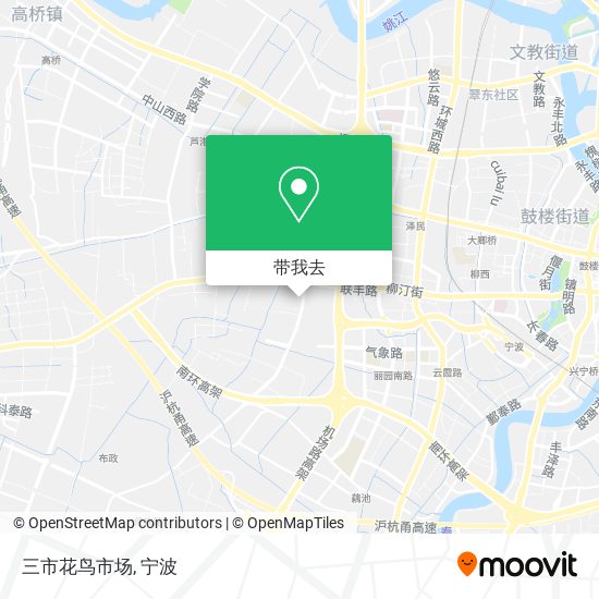 三市花鸟市场地图