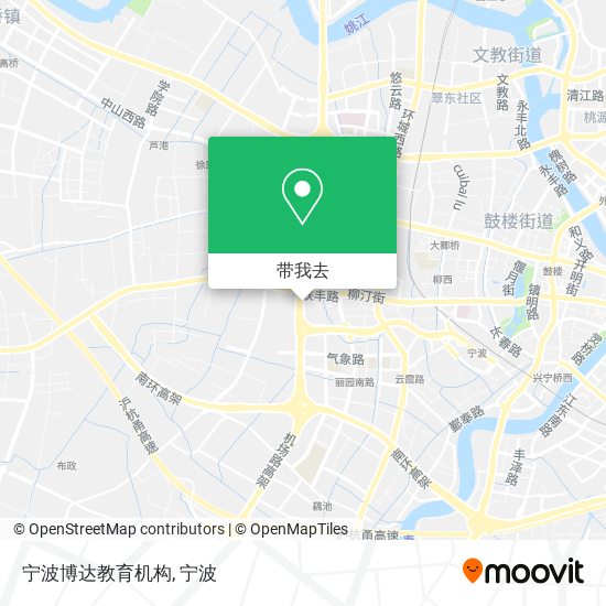 宁波博达教育机构地图